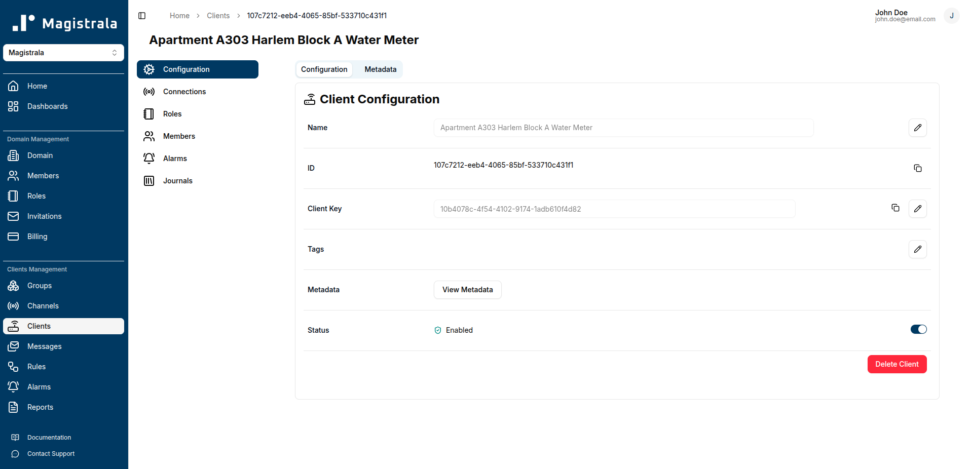 Client Configuration