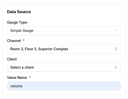 Simple Gauge Configuration