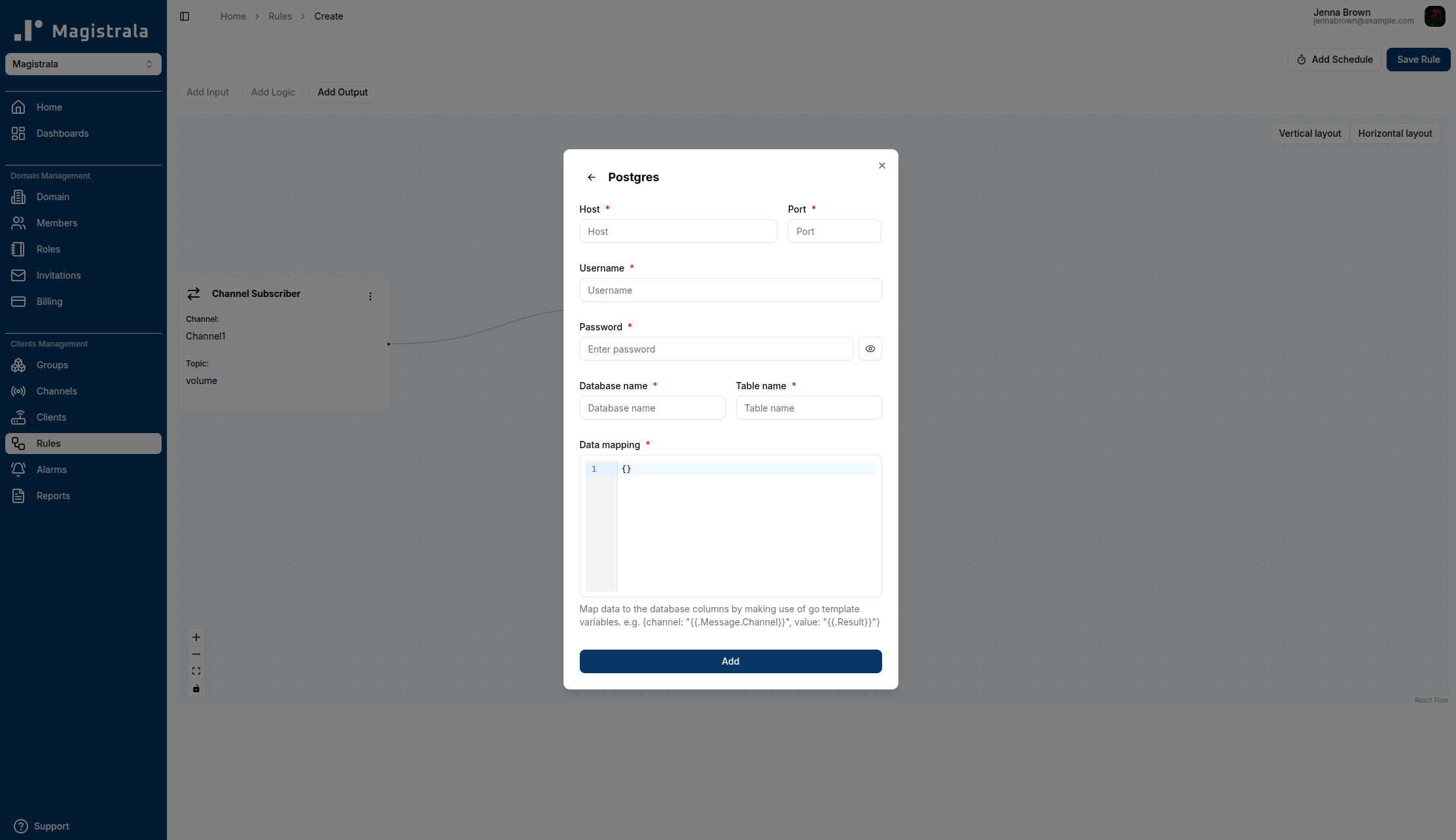 PostgreSQL variables